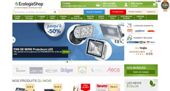 Desktop Screenshot of ecologie-shop.com